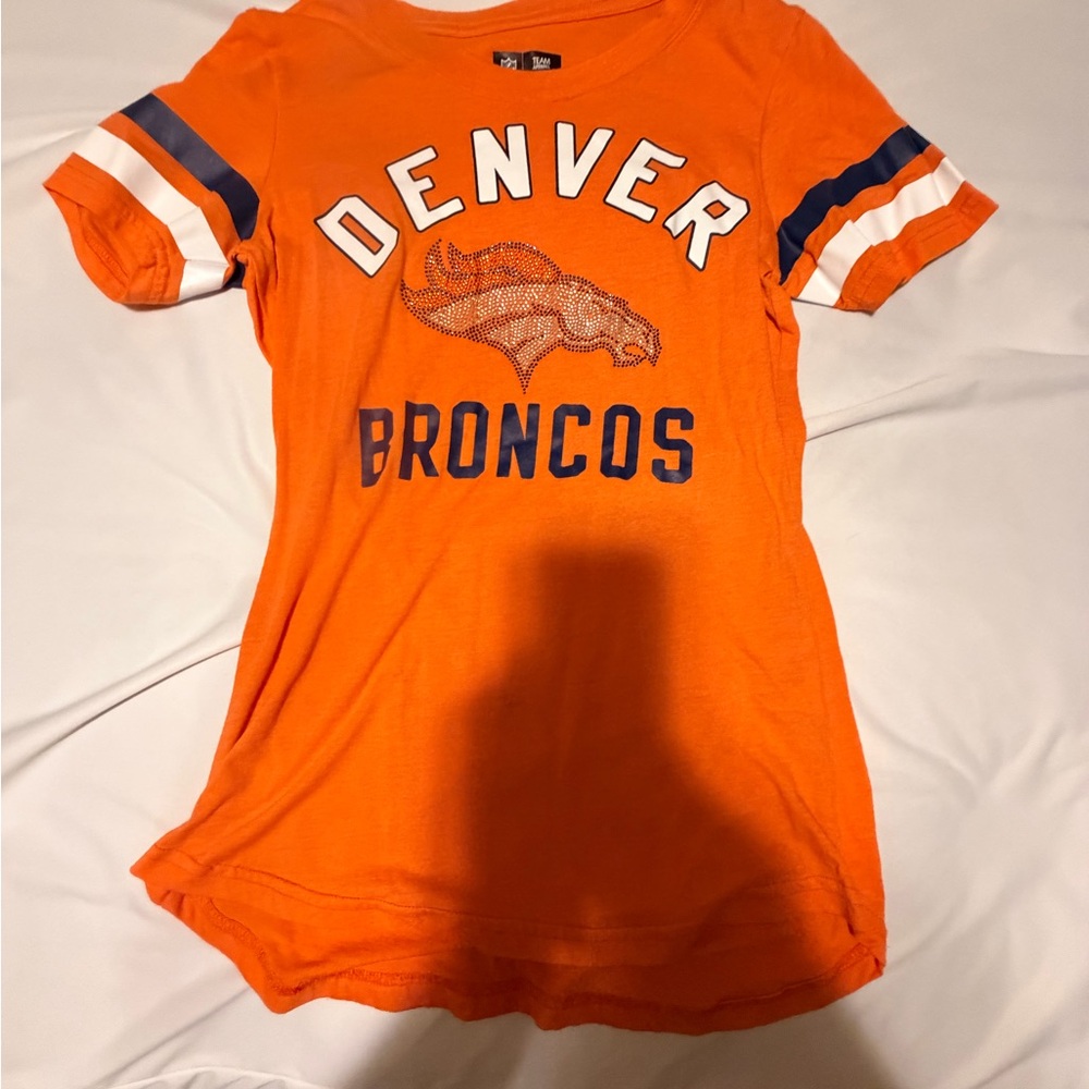 NFL Denver Broncos Orange Short Sleeve Tee